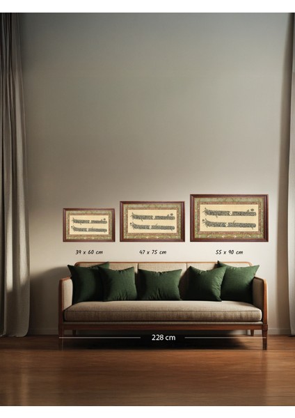 5185 Arapça Tablo Divani Ayetel Kürsi Duası Hüsni Hat Levha fiyatları