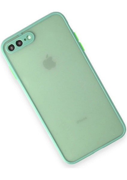 Newface iPhone 7 Plus Kılıf Montreal Silikon Kapak - Turkuaz modelleri