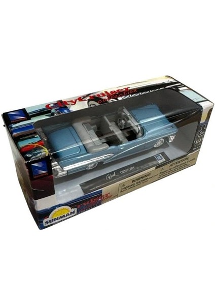 48704B Cıty Cruıser Collectıon Buıck Century 1:43 Dıe-Cast Metal Araba Kutulu 5+ -Tekli