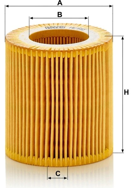 Hu 816 x - Yağ Filtresi - Mann Fılter fiyatları