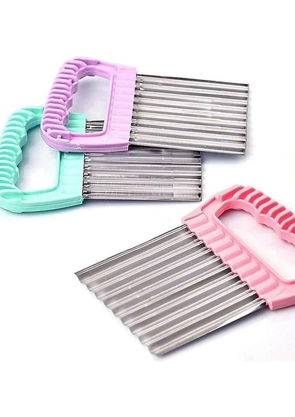 Lüks Pratik Patates Meyve Sebze Doğrama Dilimleme Cips Bıçağı