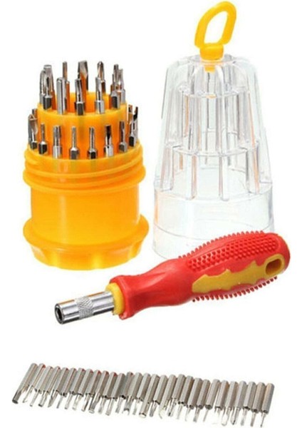 Elektronik Saat Tamir Seti, Mini Uçlar, 31 Parça, Kullanışlı Tornavida Kiti