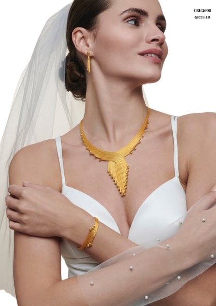 14 Ayar Altın Set 33.40 Gram Yatırımlık Hediyelik Günlük Düğün Için Set 11