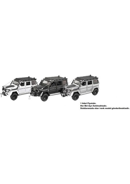 A3232 Alloy Car Çek Bırak Işıklı ve Sesli 1:32 Model Off Road Metal Jeep Kutulu 6+