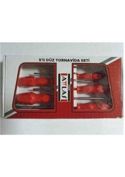 Ht 1102 - 5 Parça Düz Tornavida Takımı, Dayanıklı ve Kullanışlı Set modelleri