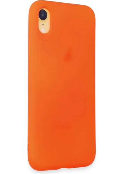 Newface iPhone Xr Kılıf First Silikon - Parlak Turuncu fiyatları