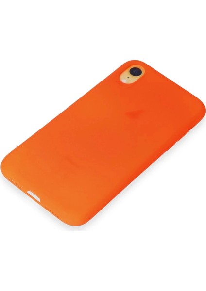 Newface iPhone Xr Kılıf First Silikon - Parlak Turuncu fırsatları