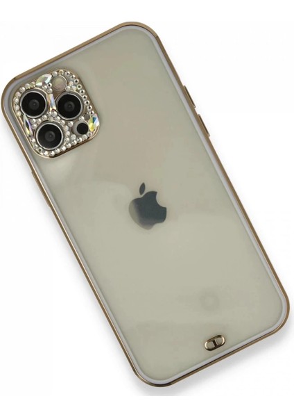 Newface iPhone 12 Pro Kılıf Liva Taşlı Silikon - Mor modelleri