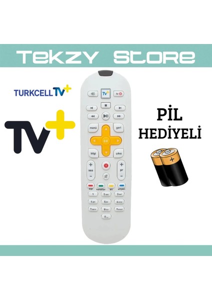 Turkcell Tv Plus Uyumlu Kumanda