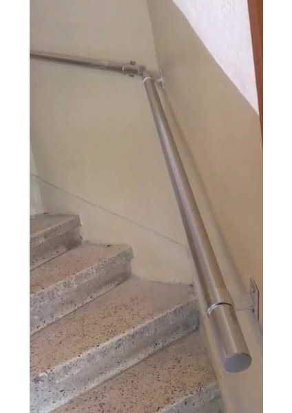 Alüminyum Duvar Merdiven Duş Banyo Tutamak 40MM Çap