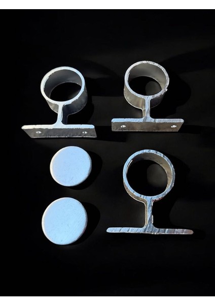 Alüminyum Duvar Merdiven Duş Banyo Tutamak 40MM Çap modelleri