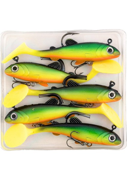 Silikon Sahte Balık - 15G 100MM - Üçlü Iğneli - Fishack - Uv Boyalı - Liechen indirimleri