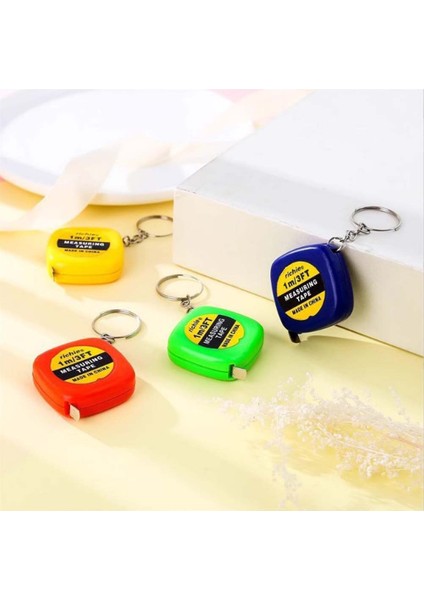 1 M (100 Cm) Lik Sarı Mini Metre Anahtarlık (1 Adet) (Ebat: 3,3 cm x 3,3 Cm) modelleri