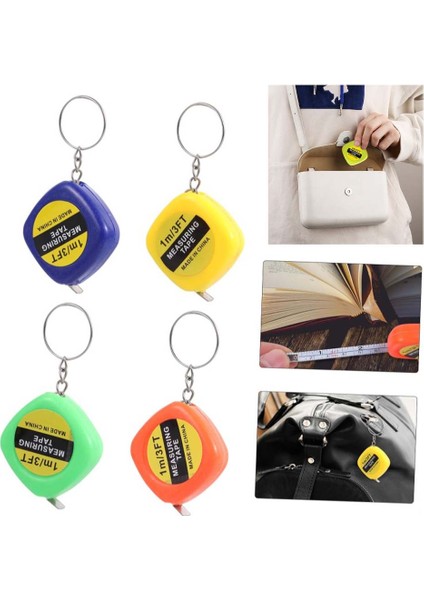 1 M (100 Cm) Lik Sarı Mini Metre Anahtarlık (1 Adet) (Ebat: 3,3 cm x 3,3 Cm) fırsatları