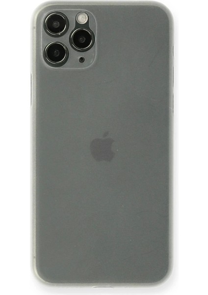Newface iPhone 11 Pro Kılıf Pp Ultra Ince Kapak - Beyaz
