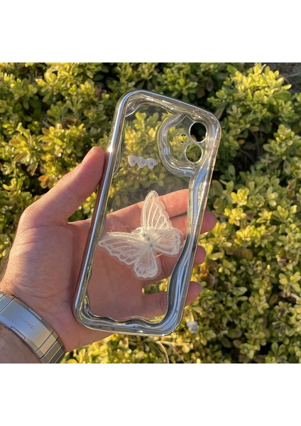 Samsung Galaxy A05 Kılıf Gümüş Taşlı Darbe Önleyici Silikon Kapak fiyatları