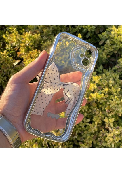 Samsung Galaxy A05 Kılıf Gümüş Taşlı Darbe Önleyici Silikon Kapak fiyatları