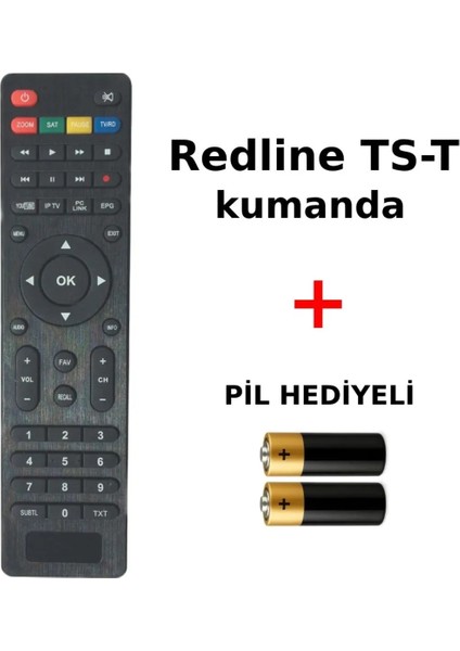 Redline Hd Uydu Alıcı Kumanda