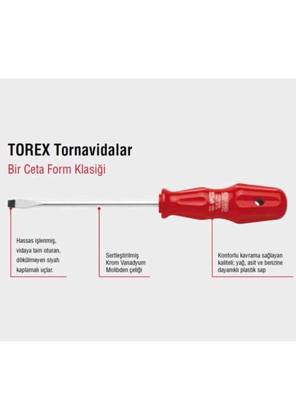 T25X100 Torx Uçlu Tornavida, Dayanıklı ve Kullanışlı El Aleti Seti fiyatları