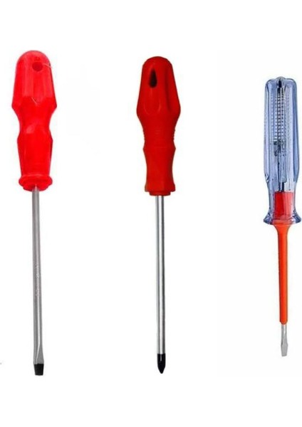 Çoklu Tornavida Seti Düz, Yıldız ve Kontrol Kalemi ile Güçlü ve Pratik Çözüm