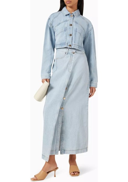Amesbury Kısa Denim Ceket, Açık Mavi modelleri