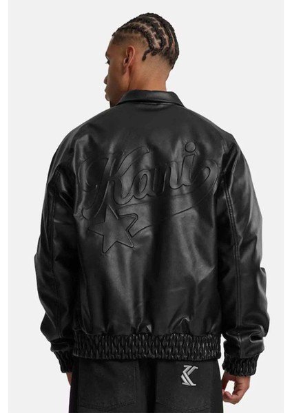 Kani Star Full Pu College Jacket - Siyah, Şık ve Rahat Tasarım fiyatları