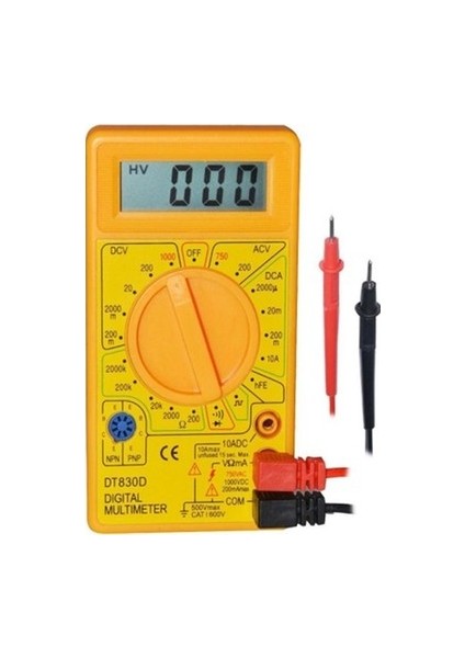 Dıgıtal Multımetre DT-830B