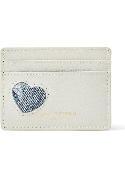 Heart Leather Card, Holder 15CM Kalp Detaylı Deri Kartlık