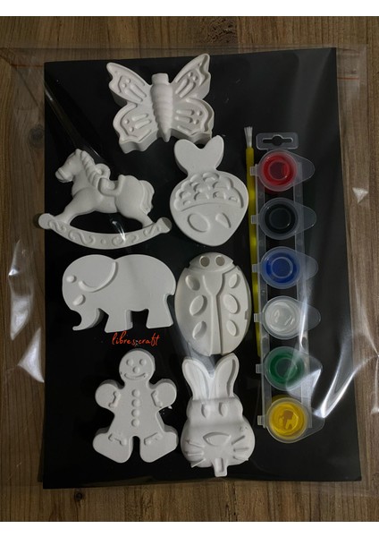 Sevimli Hayvan Figürleri Boyama Seti fırsatları