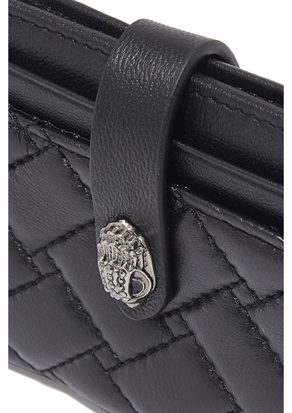 Kensington Quilted Leather Wallet, Kapitone Kuzu Derisi Cüzdan