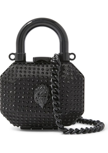 Micro Top Handle Clutch Bag 15X10 cm Zincirli Mini Portföy ve Wristlet Çanta