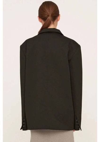 Büyük Beden Megan Oversized Daddy Blazer - Şık ve Rahat Tasarım modelleri