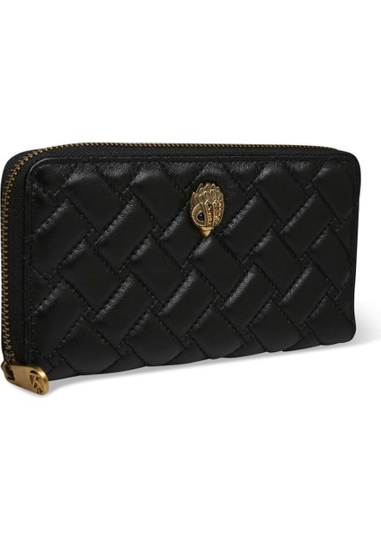 Kensington Kapitoneli Deri Cüzdan 19X10 Cm, Çok Gözlü ve Şık Tasarım