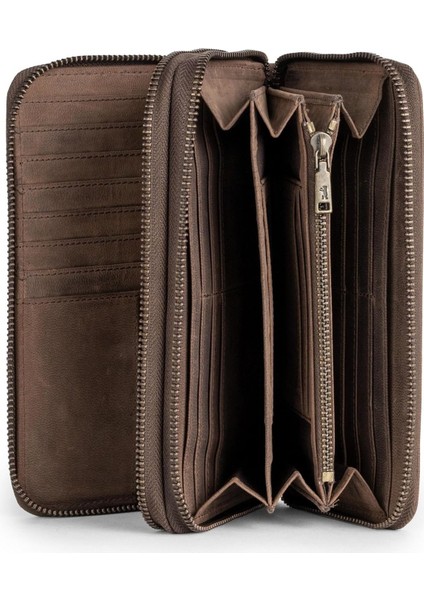 Dallas Deri Cüzdan Erkek Rfıd Koruma Xl Cüzdan, Vintage Espresso modelleri