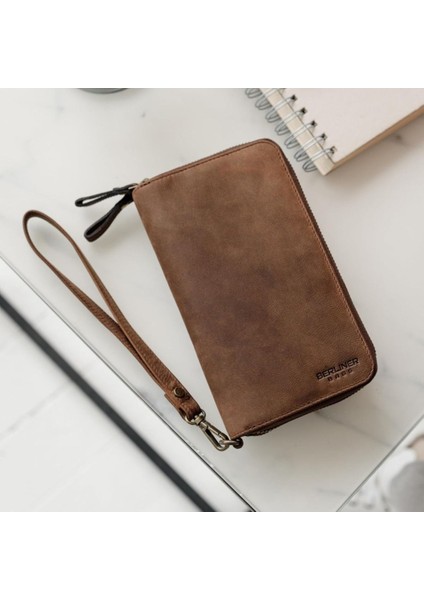 Dallas Deri Cüzdan Erkek Rfıd Koruma Xl Cüzdan, Vintage Espresso fırsatları