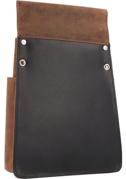 10 cm Deri Kemer Çantası, Garson Cüzdanı Için Uygun, Kalem Halkalı, 1l Hacim fiyatları