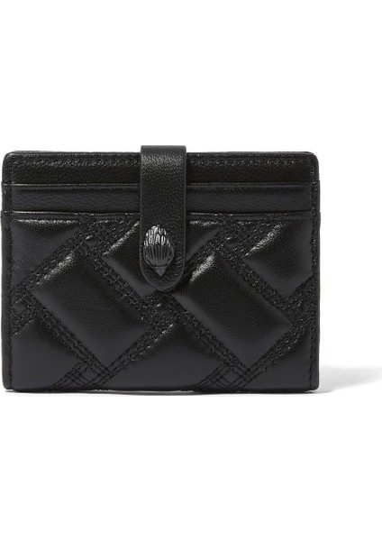 Kensington Card Holder, Patent Deri ve Kartal Motifli Kartlık