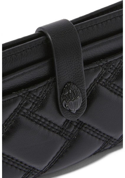 Kensington Card Holder, Patent Deri ve Kartal Motifli Kartlık