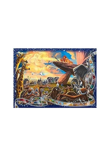Ravensburger 1000 Parçalı Puzzle Aslan Kral