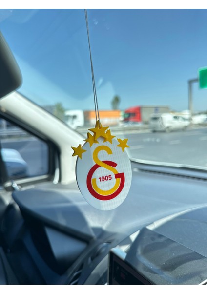 Taraftar Dikiz Aynası Süsü Araba Dikiz Aynası Süsü Çift Taraflı Logo