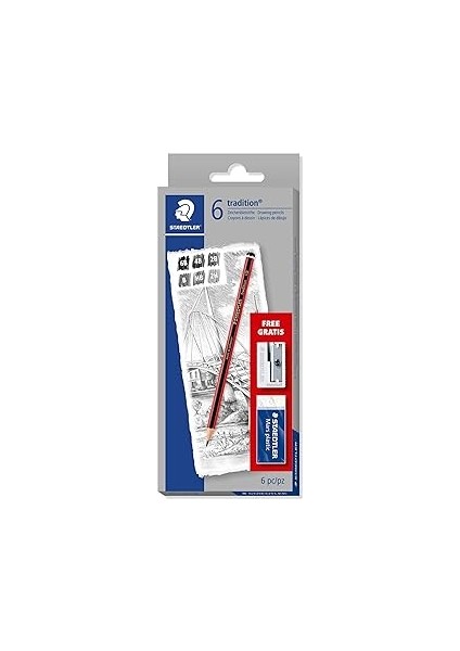 Staedtler 61 110 C6 Tradition Kurşunkalem 6'lı
