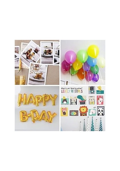 Buffer® Sticker Damla Model Çift Taraflı Yapışkan Balon Yapıştırıcısı