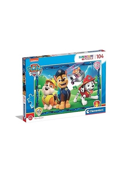 104 El. Super Kolor Paw Patrol 27177