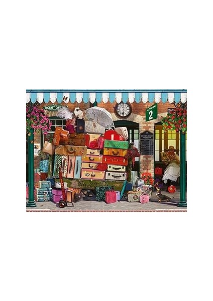 Ravensburger 2000 Parçalı Puzzle Bavullar