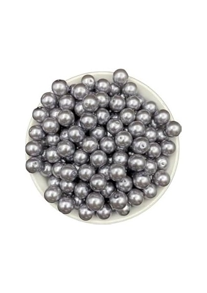 Benim Marifetlerim - Gümüş Delikli Inci Boncuk 10 Gram 8 mm