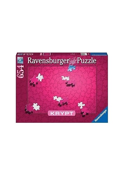 Ravensburger Puzzle 16564 - Kript Puzzle Pembe - 14 Yaş Yetişkinler ve Çocuklar Ağır Bulmaca,