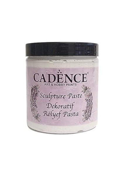 Cadence Sculpture Pasta(Dekorati̇f Rölyef Pasta) Beyaz 250 ml