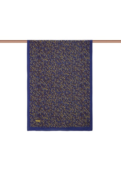 Ipekevi Leopar Desenli Tensel Şal 02880 Lacivert fiyatları