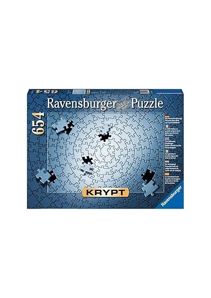 Ravensburger - 654 Parça Puzzle Krypt Silver (159642)