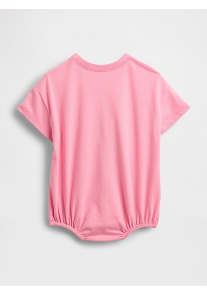 Bebek Açık Pembe Baby Logo Bubble Tek Parça modelleri
